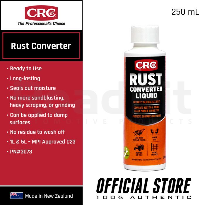 CRC Rust Converter Liquid 250ml, 1 Bottle PN3073 MC Lazada PH