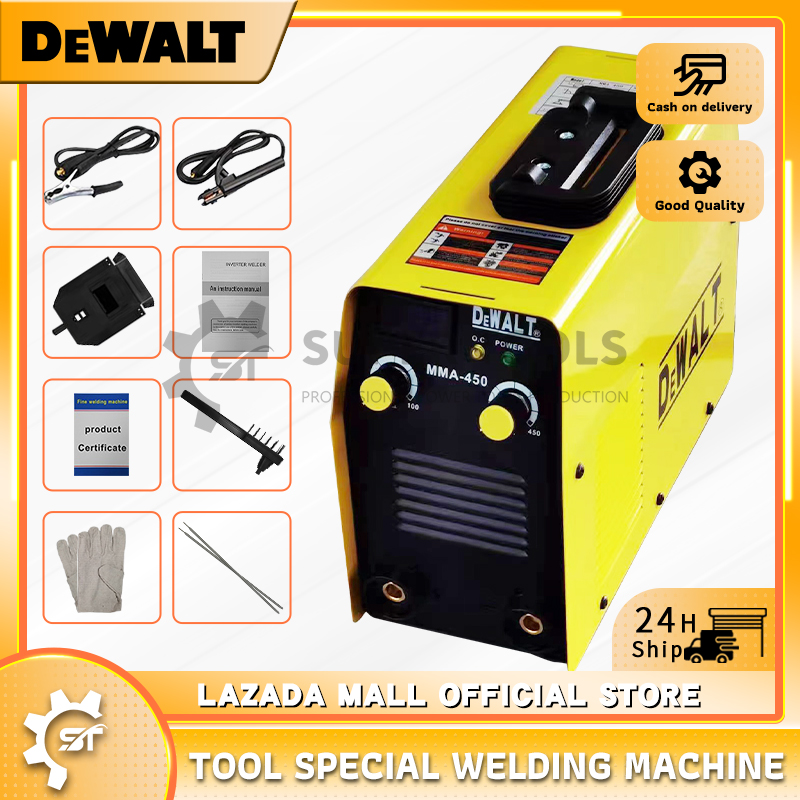 DeWALT MMA450 Portable IGBT Inverter Welding Machine+DeWALT Powerful 2