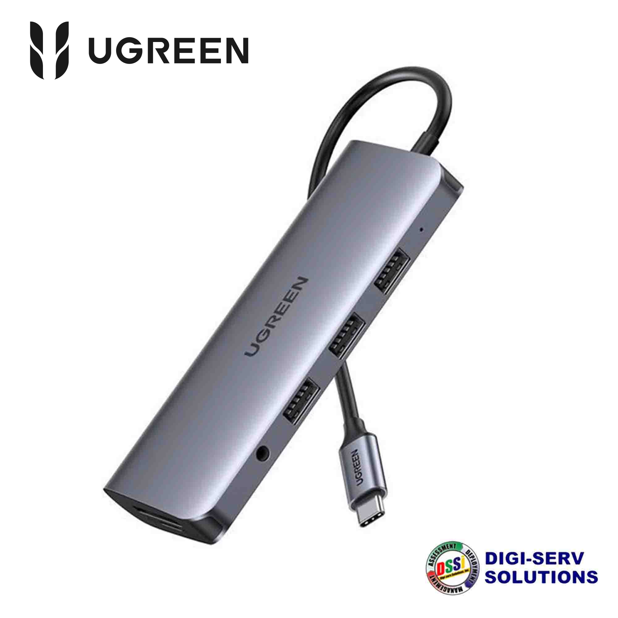 UGREEN 80133 USB-C 10-in-1 Multiport Adapter (Space Gray) | Lazada PH