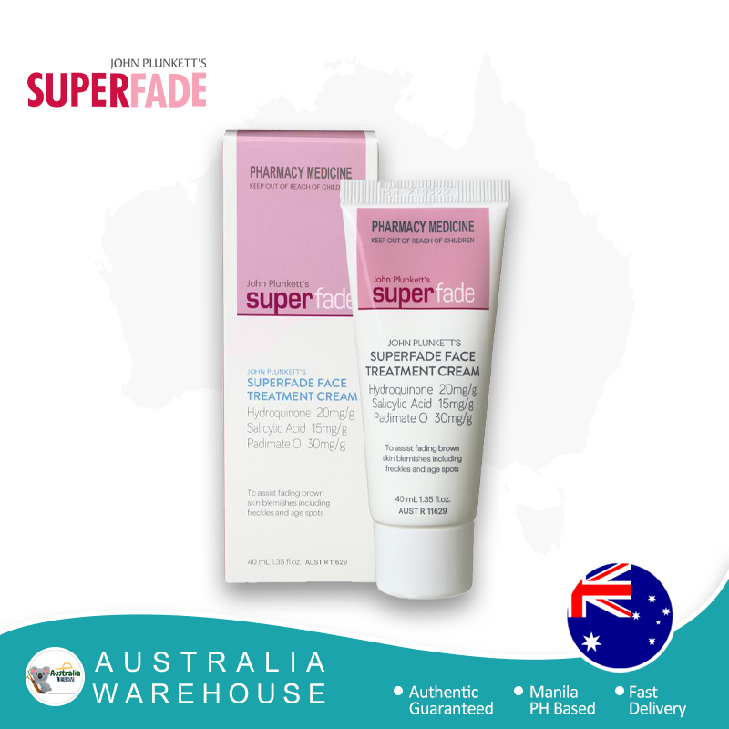 John Plunkett's Superfade Face Treatment Cream 40ml Lazada PH