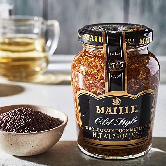 Authentic Maille Whole Grain Old Style Mustard 207 Grams Lazada PH