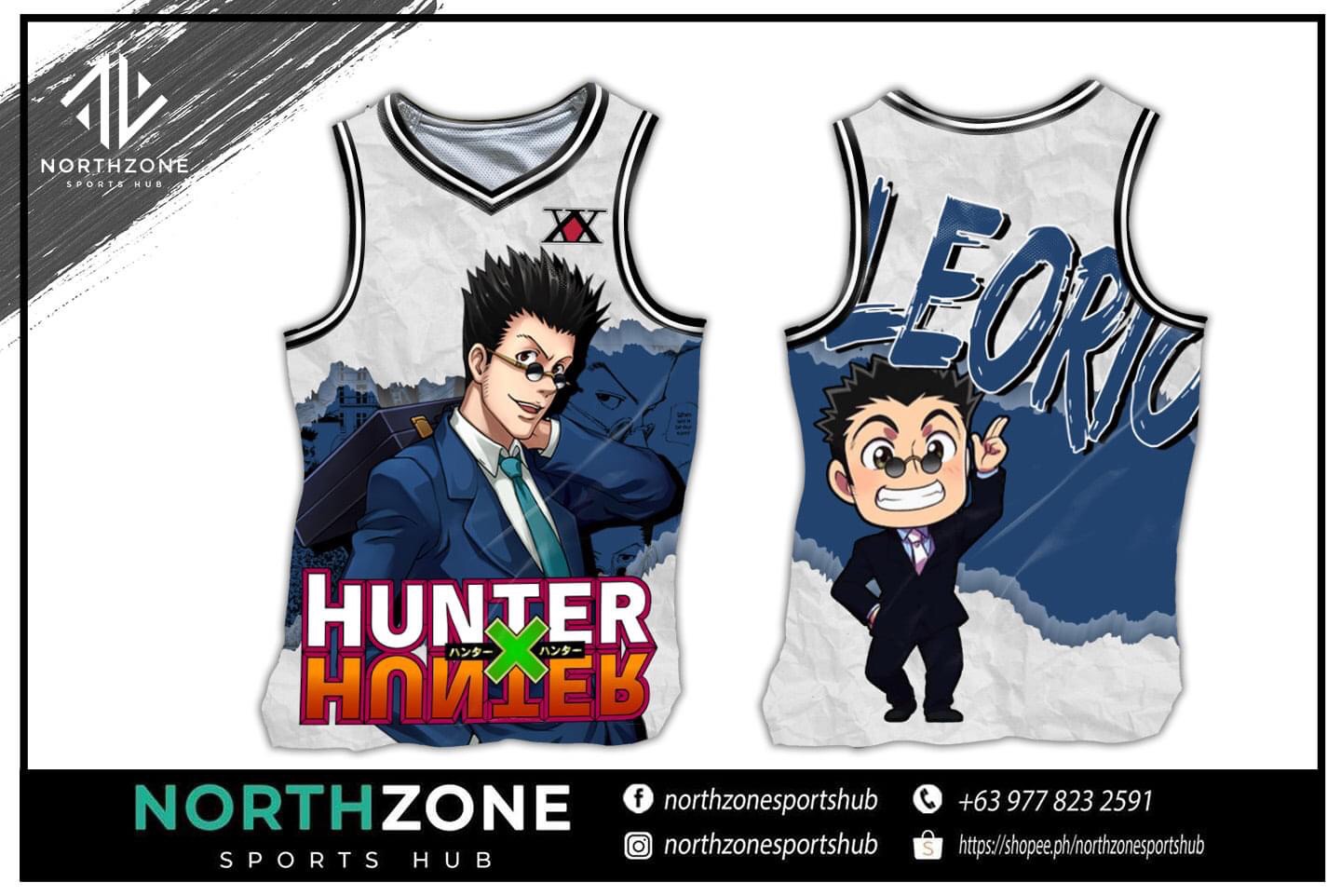 Camiseta Camisa Personalizada Leorio Hunterxhunter 1 - Estilo Vizu