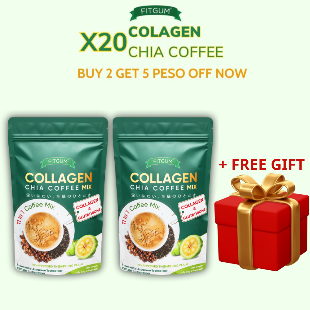 coffee with glutathione and collagen Instant Packets Collagen Chia Seed Instant Coffee – With Glutathione For  Brightening (10 Sachets) Collagen Coffee