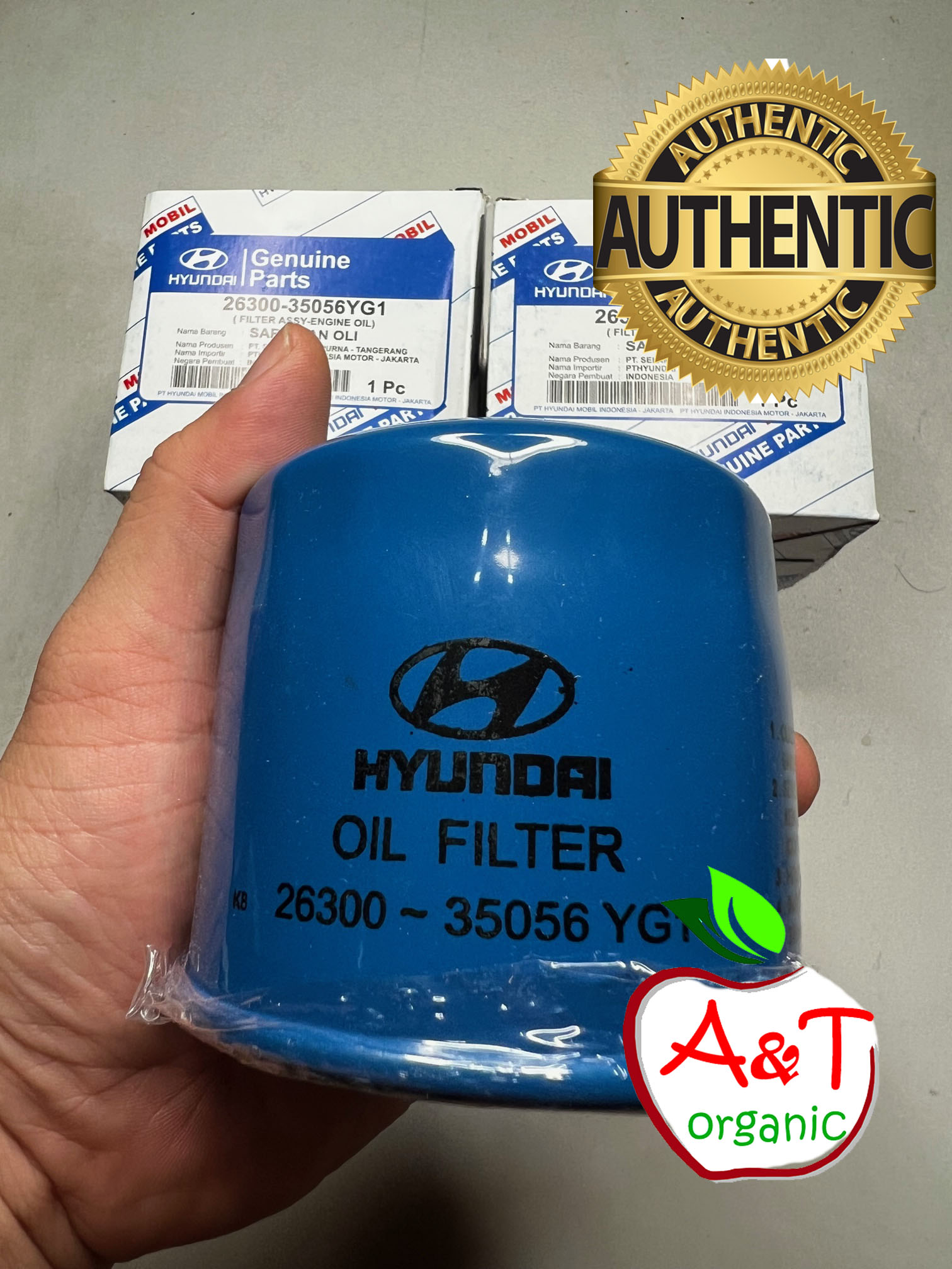 2630035056YG1 Genuine Oil Filter Hyundai Accent / Tucson / Elantra