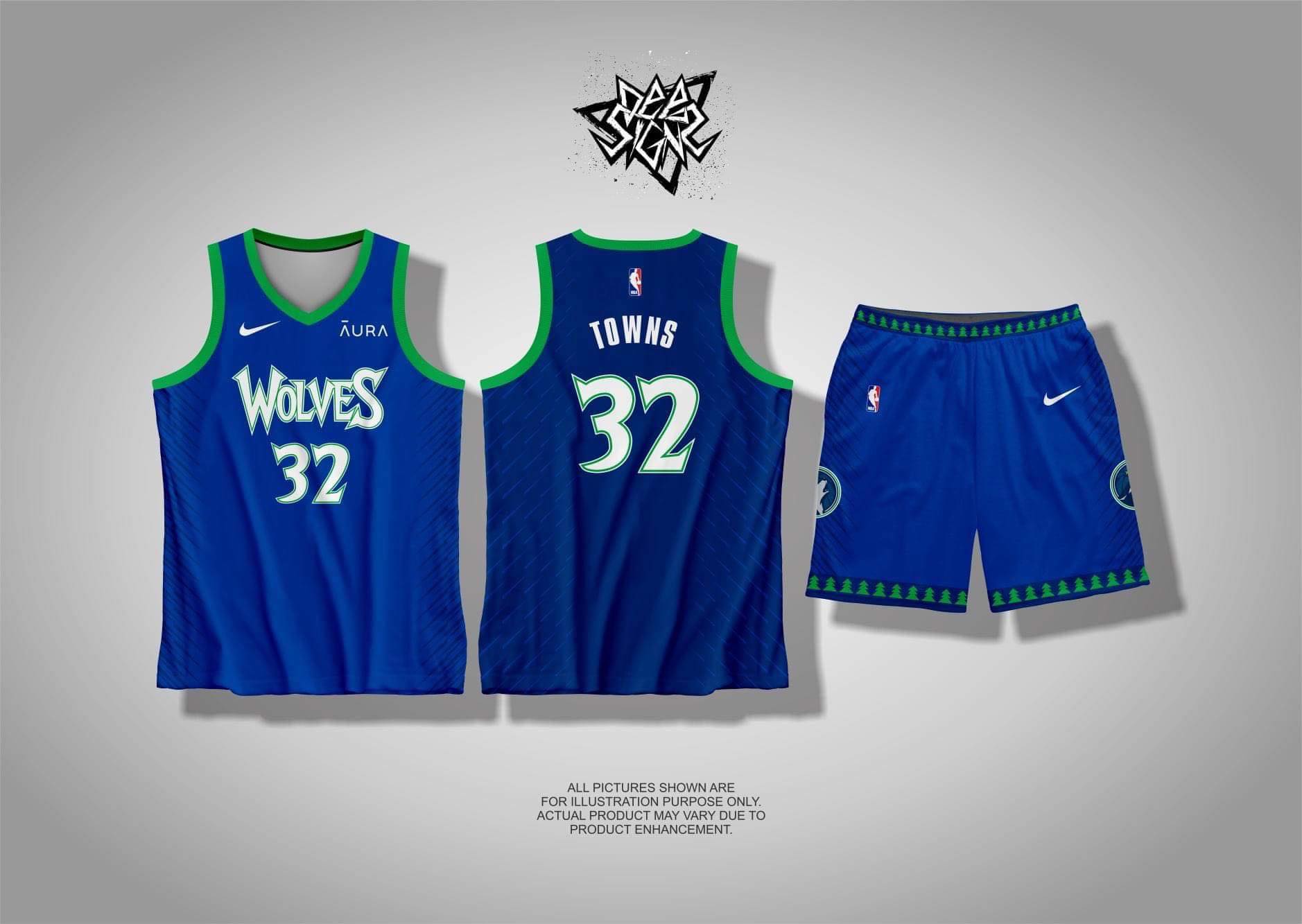 NBA NEW 2022 MINNESOTA TIMBERWOLVES 