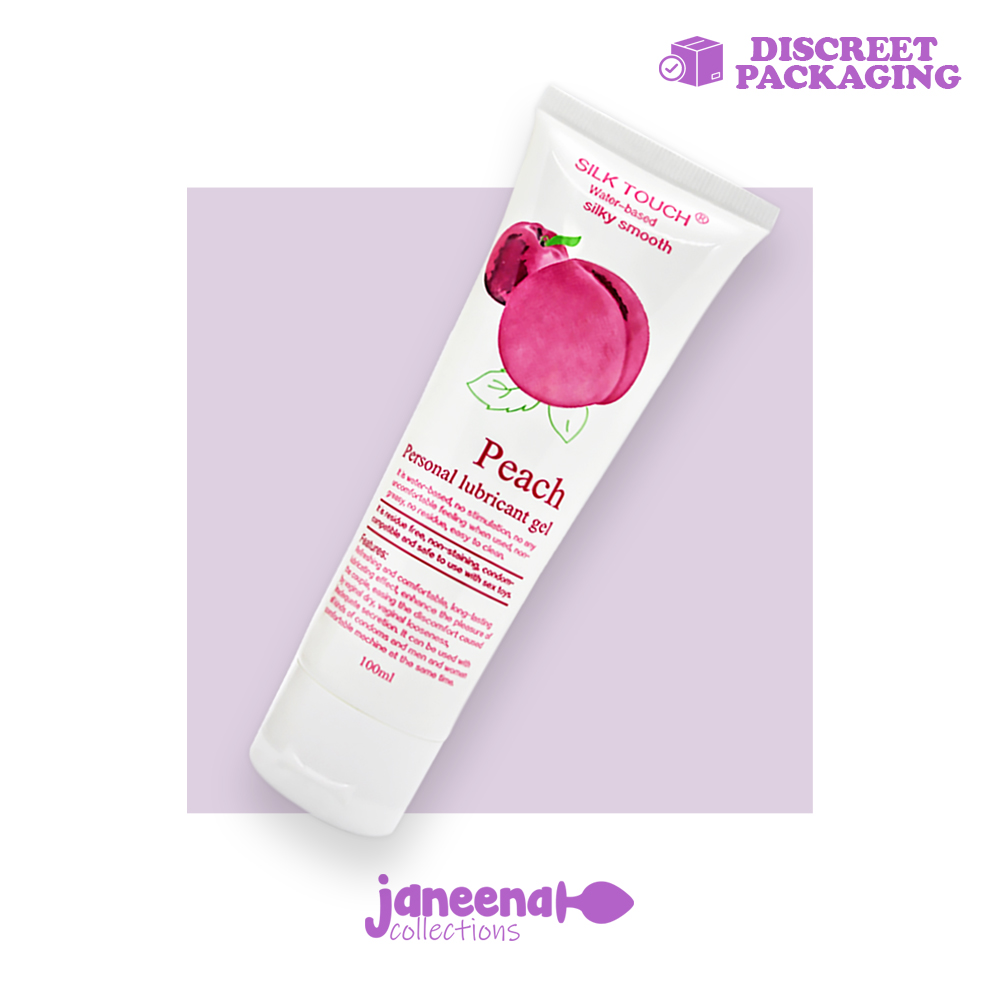Janeena Silk Touch 100ml Water Based Flavored Sex Lube Lubricant - Peach  For Sex and Sex Toys for Men Sex Toys for Women | Lazada PH