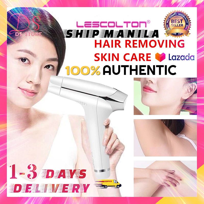 Lescolton T009 2 IN 1 IPL Laser Epilator With 2 Heads Permanent Bikini Ipl  Hair Removal Skin Rejuvention Machine US Plug -- Whole Body Use For Women  And Men | Lazada PH