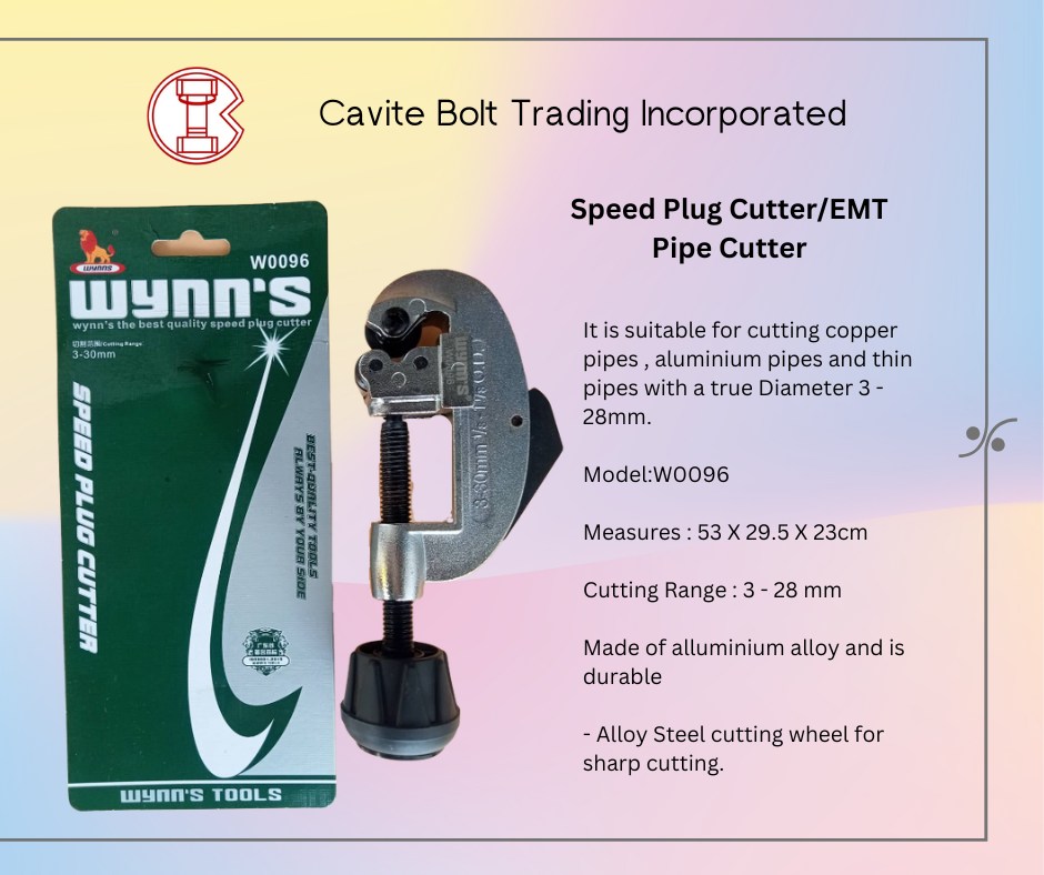 Wynn's EMT Pipe Cutter Lazada PH