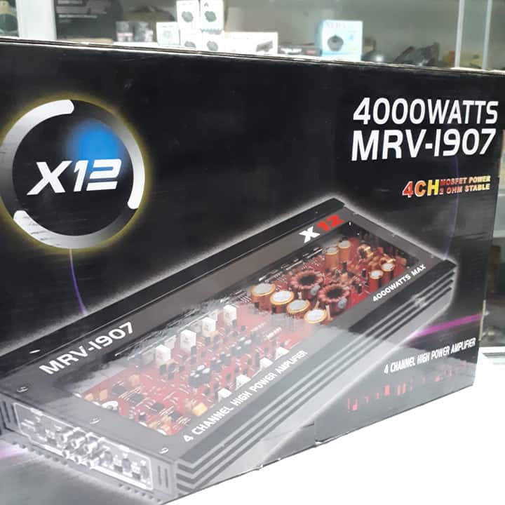 X12 MRV1907 4000 WATTS CAR AMPLIFIER Lazada PH