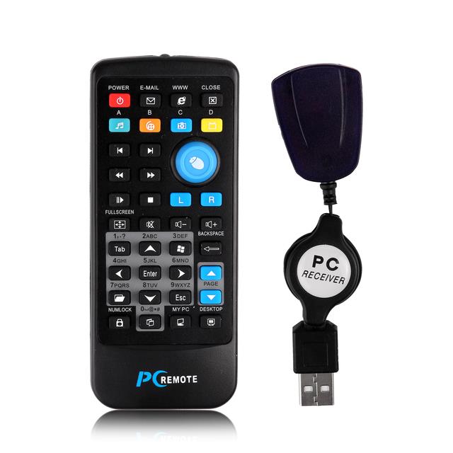 Nku PC Remote Control Wireless USB Remote Controller for Computer ...
