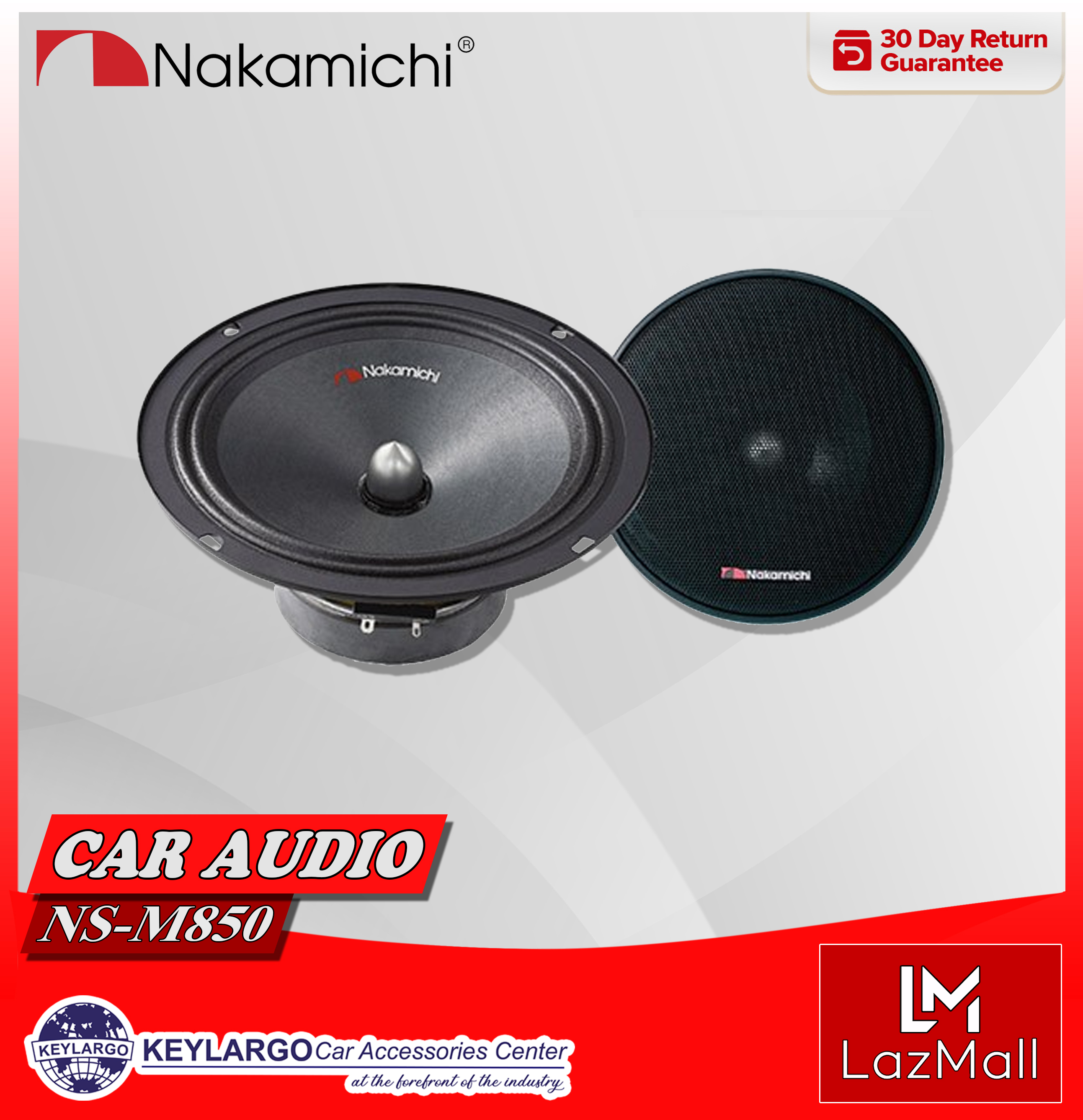 Nakamichi Speaker Midrange 8", Rms 50w (1pc Only) Lazada PH
