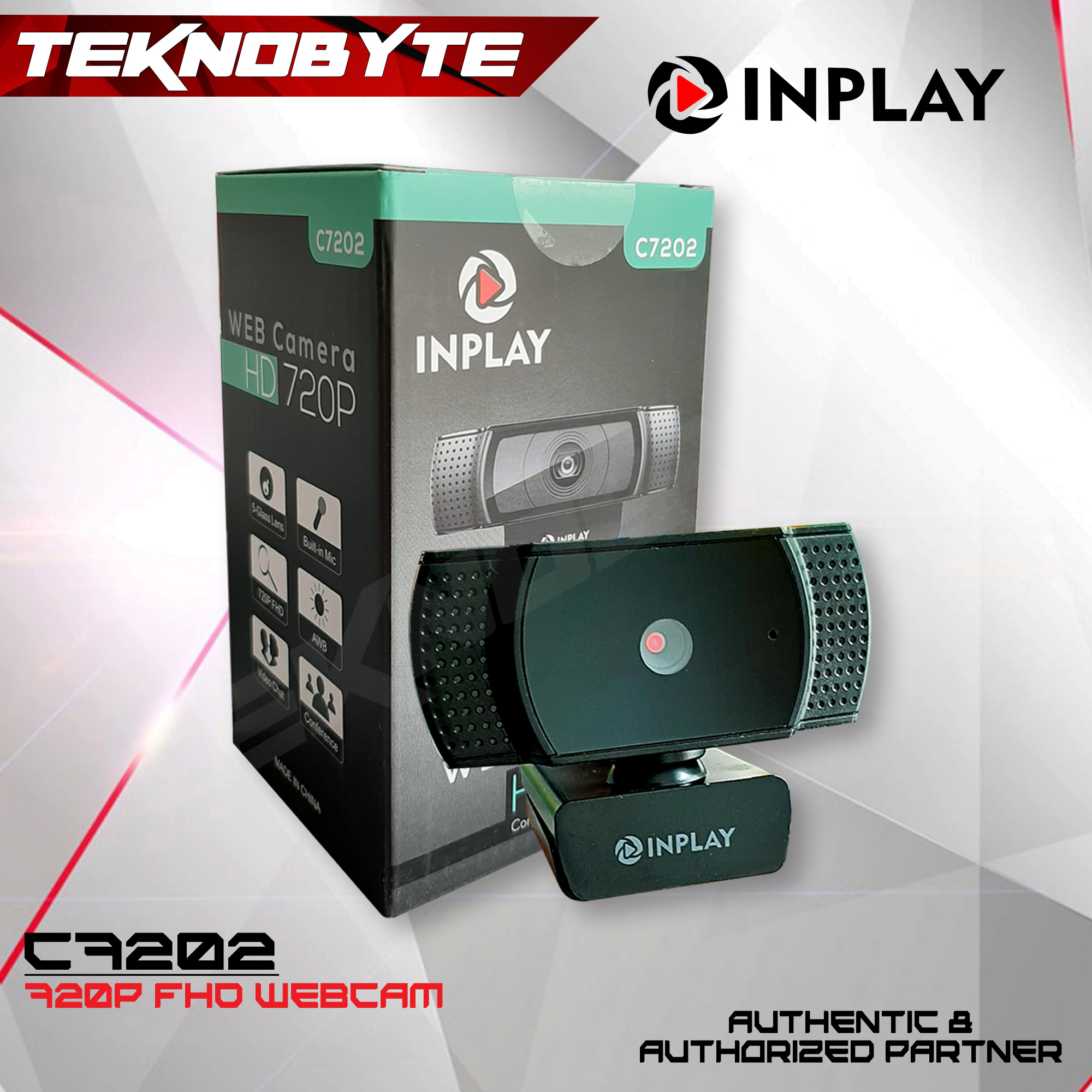 InPlay C7202 HD 720P Webcam | Lazada PH