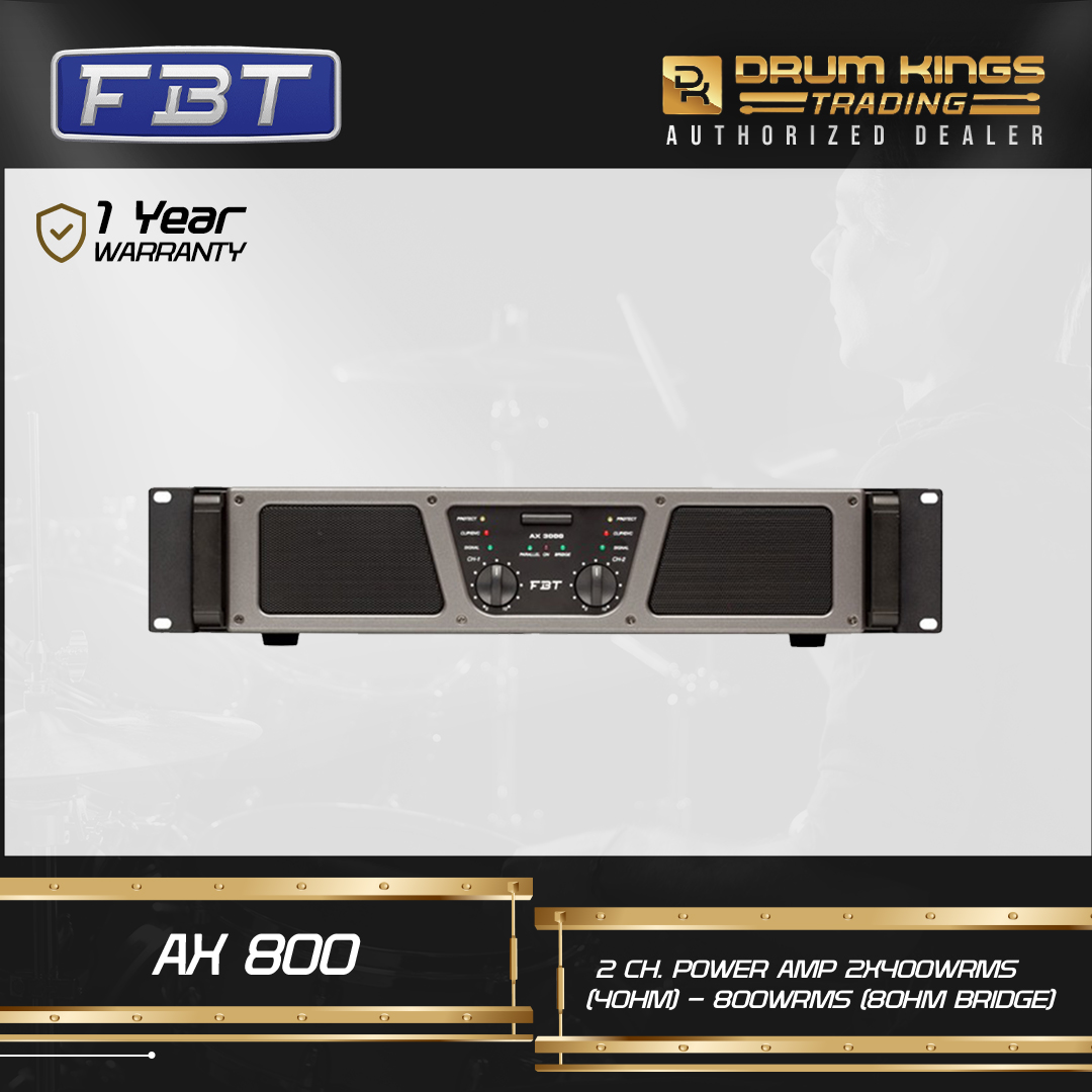 FBT AX 800 Power Amplifier Lazada PH