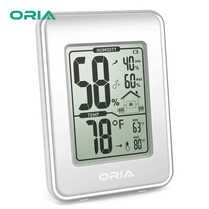 thermometer and humidity monitor