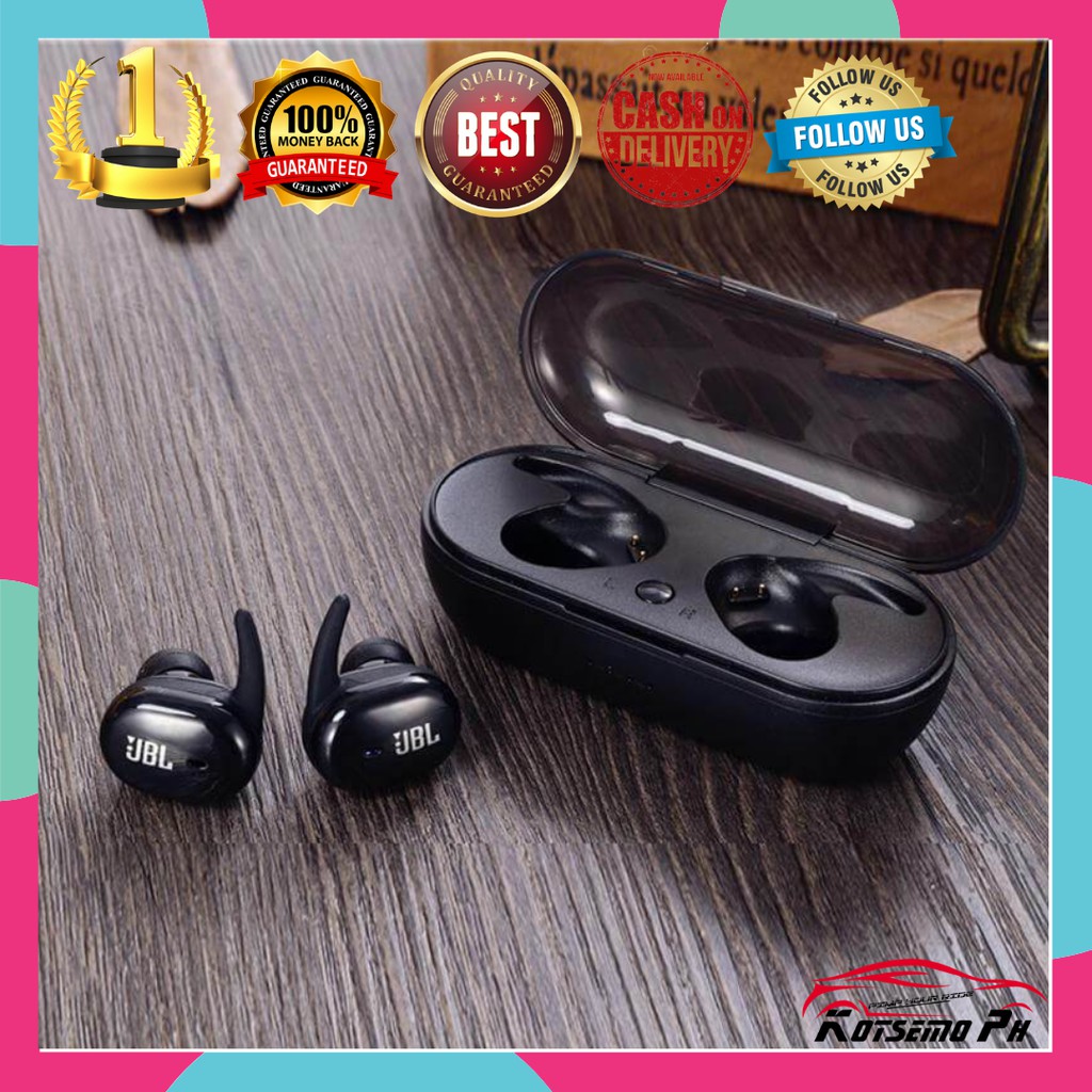 JBL TWS4 Bluetooth Wireless TWS Earphones, InEar Sports Pods, Fashion