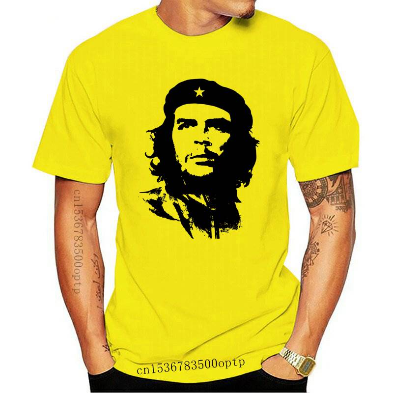 Che Guevara T Shirt Homme Cotton Tee Top Streetwear Cuba Cuban Socialism  Freedom Tshirt Short Sleeve