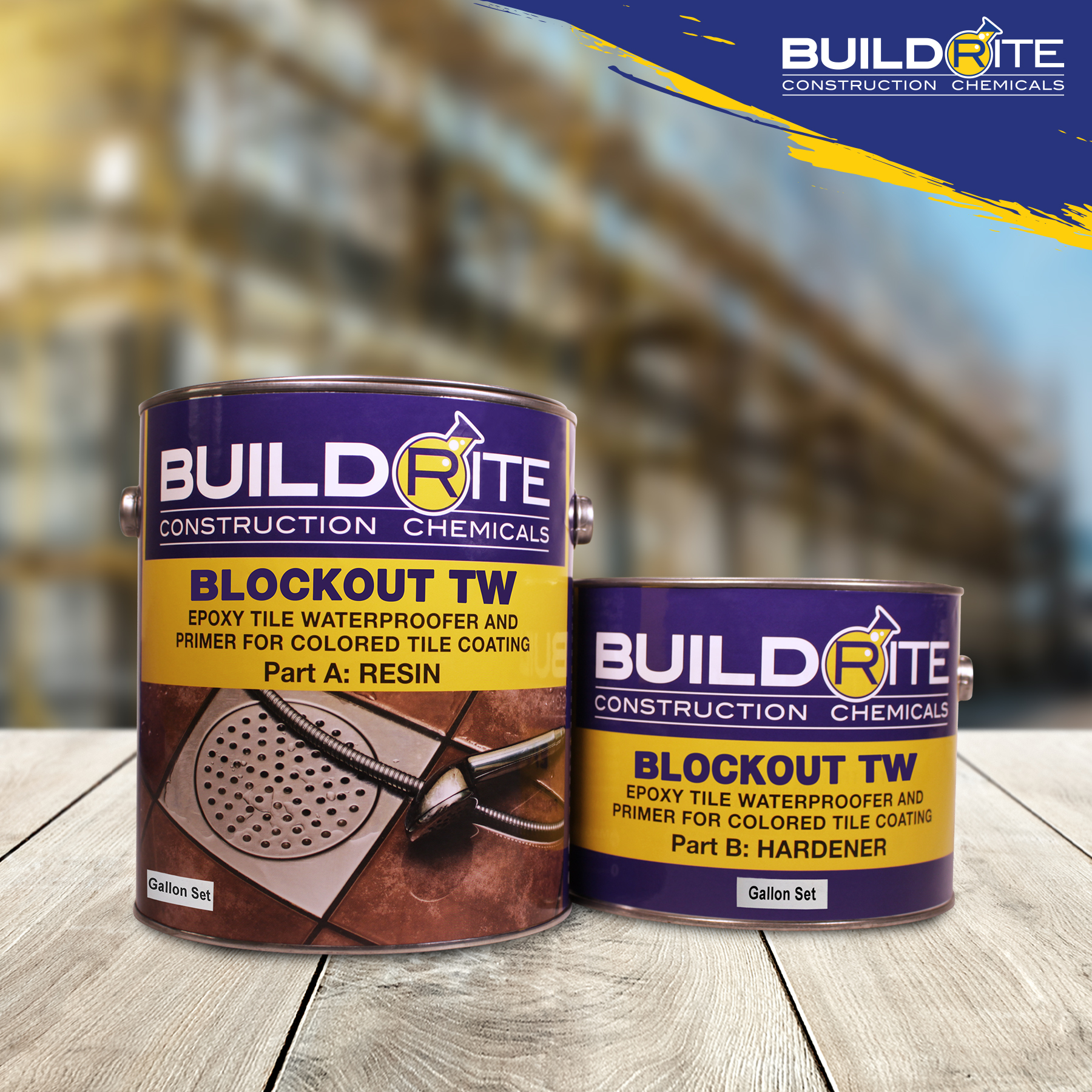 Buildrite Blockout Tw Epoxy Tile Waterproofer And Primer For Colored