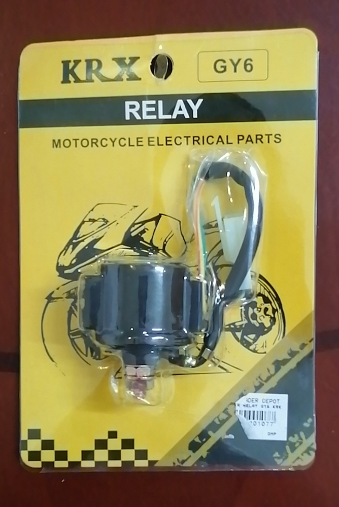 MOTORCYCLE STARTER RELAY GY6/XRM/CT100/KYMCO Lazada PH