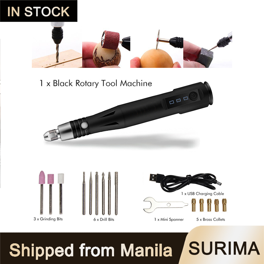 15000rpm Adjustable 3 Speeds Electric Grinder 5V DC Grinder Tools Mini