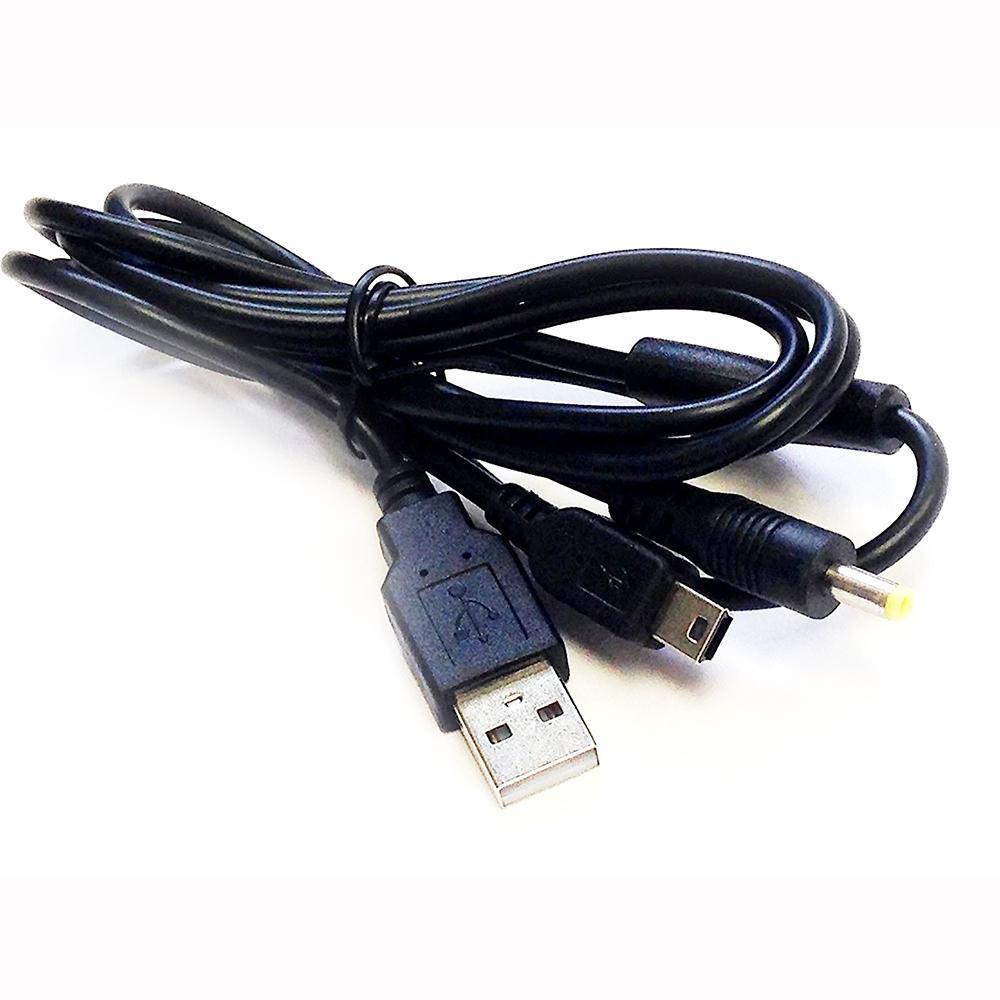 \ [PPBR] 1Pc 2 En 1 USB 2.0 Cable De Datos Cargador De Plomo Para PSP 1000  2000 3000 Playstation [BR]
