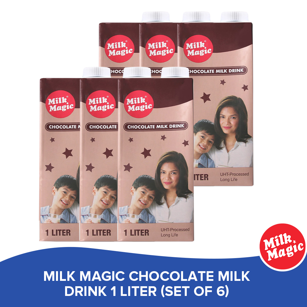 Milk Magic Chocolate Milk 1 Liter Set Of 6 Nutritious Healthy Flavored Drink Grocery Savers 4911