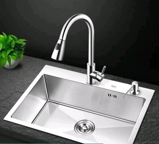 304 Stainless Steel Single Sink Slot Kitchen Size Good Quality | Lazada PH