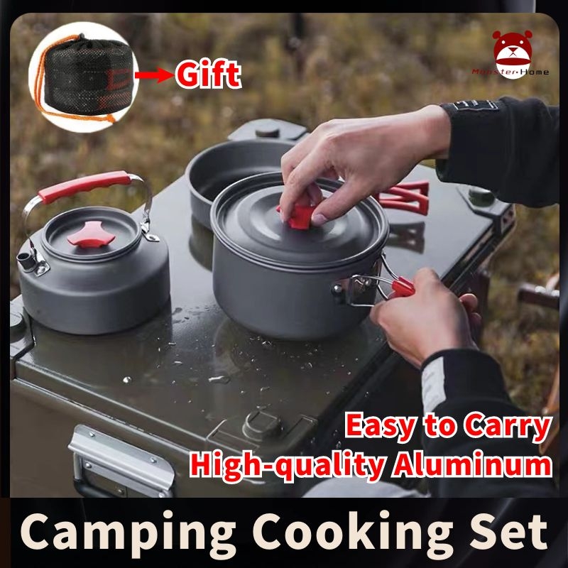 [Local Delivery] Camping Cooking Set Camping Tools and Equipment