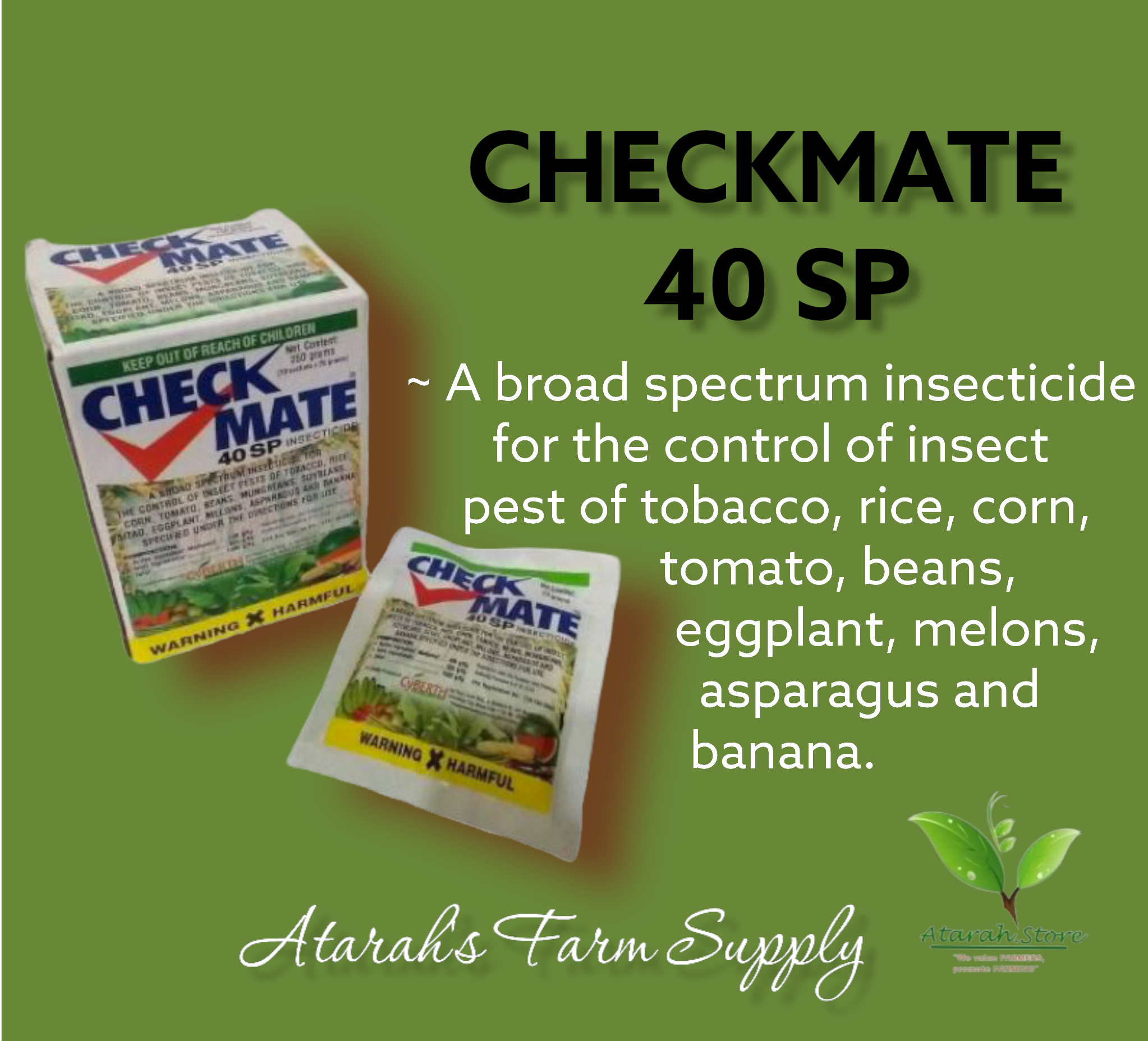 CHECKMATE 40 SP Insecticide | Lazada PH
