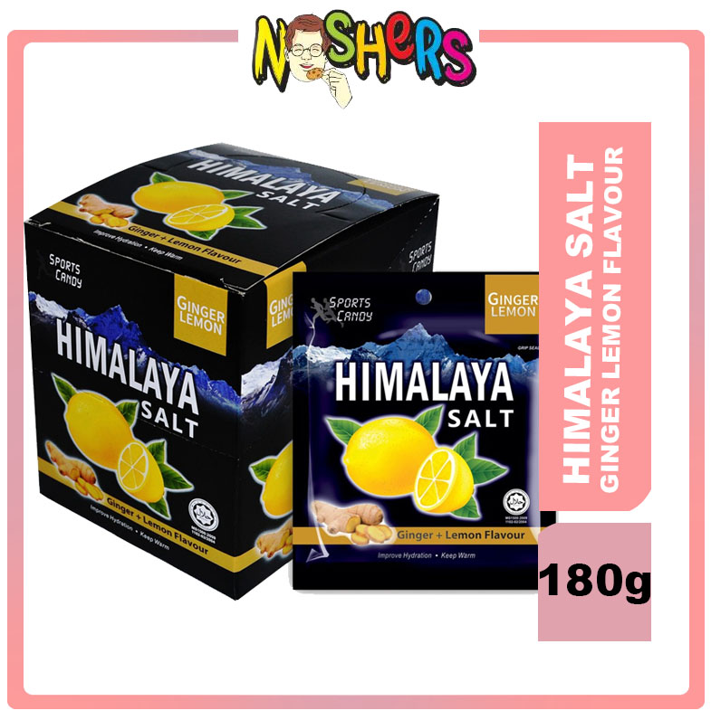 Candy Himalaya Salt Lemon Mints Sweets Hydration Throat Soothing Fresh  Breath