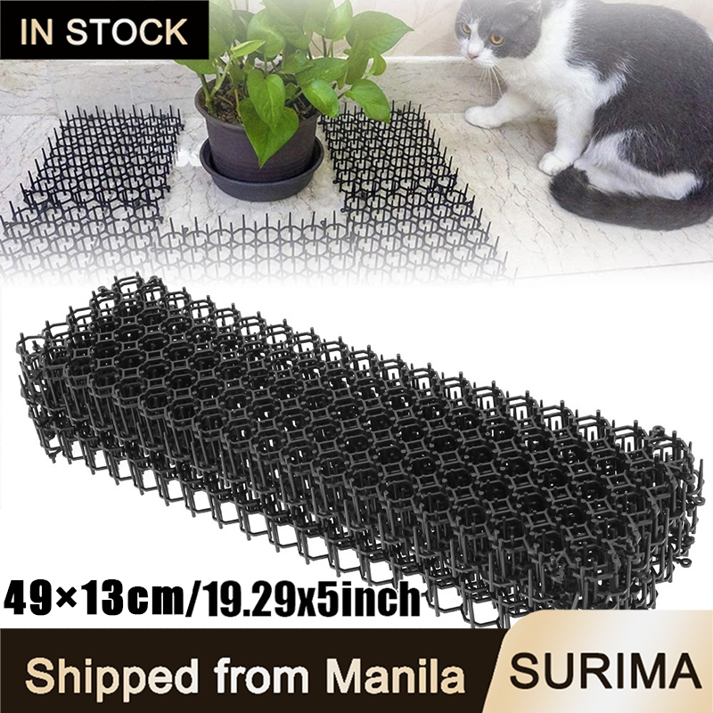 49*13CM Cat Scat Mat with Spikes Deterrent Mat Cat Repellent Mats Anti