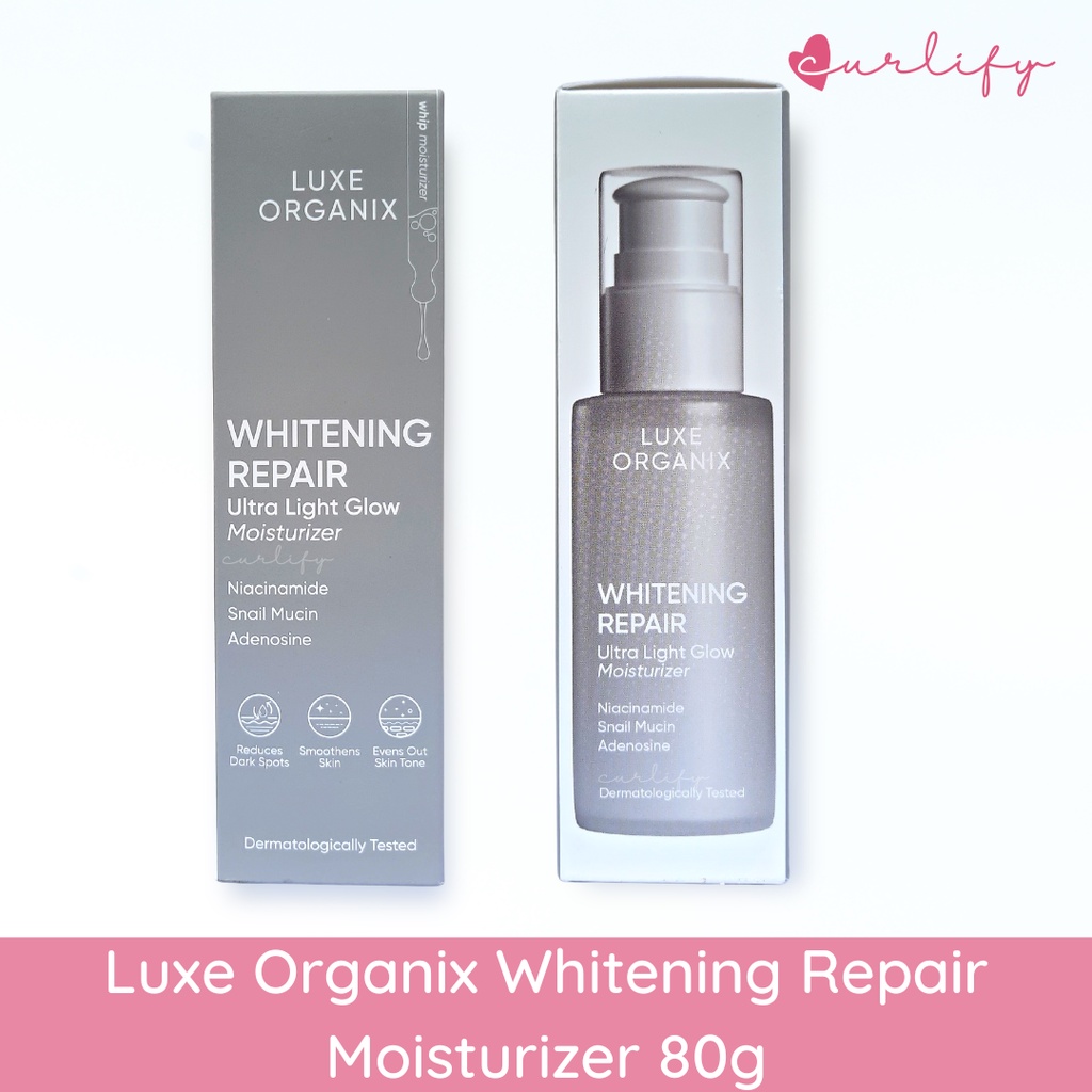 Luxe Organix Whitening Repair Cleanser / Toner / Serum / Moisturizer ...