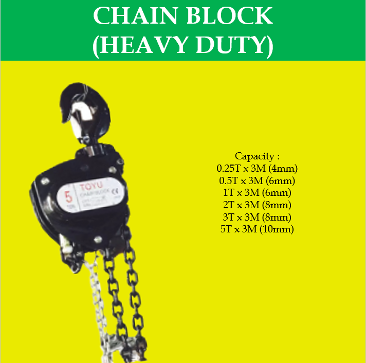 MAGO Chain Block Heavy Duty 0.25T - 5T | Lazada PH