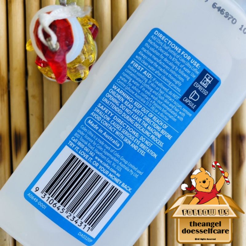 GO Coles Ultra Coffee Machine Descaler/Descaling for Nespresso, Dolce