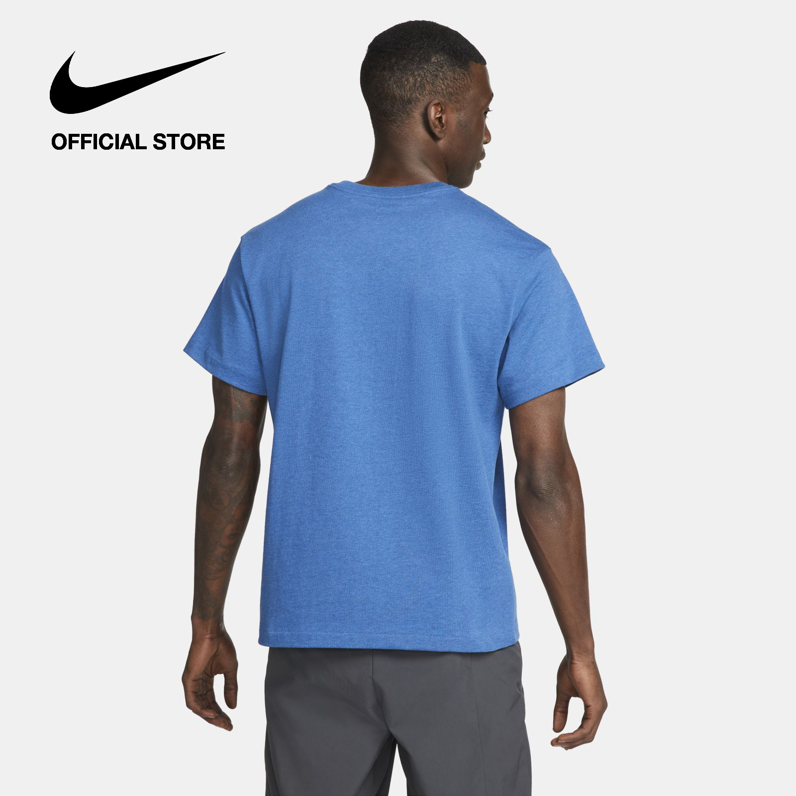 Nike Sportswear Premium Essential Sustainable Tee Dark Marina Blue / Light  Bone - DO7392-407