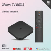 Xiaomi Mi TV Box S: 4K Media Player with Google Assistant Remote