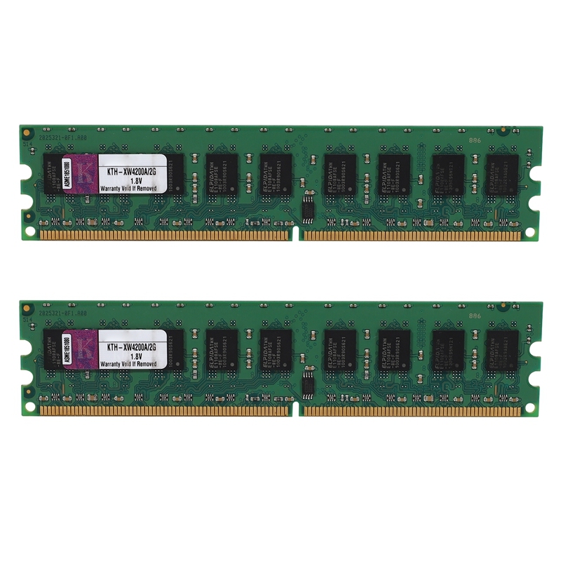 Bảng giá 2X 2GB DDR2 ECC RAM Memory 533Mhz 4200 DIMM Ram High Performance Server Memory Phong Vũ