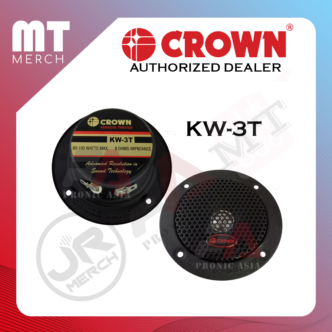 Crown tweeter hot sale speaker