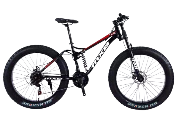 Bike Zone MXB fatbike 26er carbon steel frame with shock absorber 13cm tires Mxb Bike Mxb Fatbikes Lazada Lazada PH