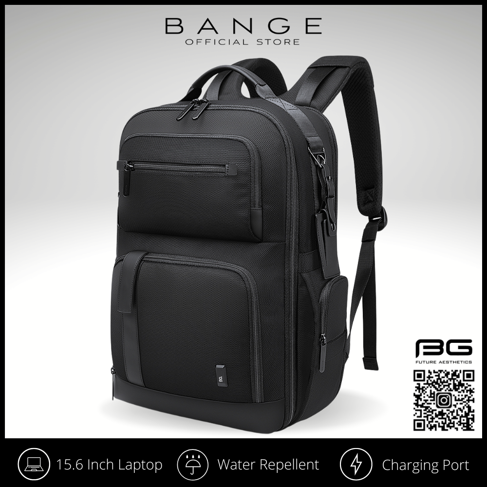 G61 BANGE Men Business Backpack High capacity Waterproof Travel ...