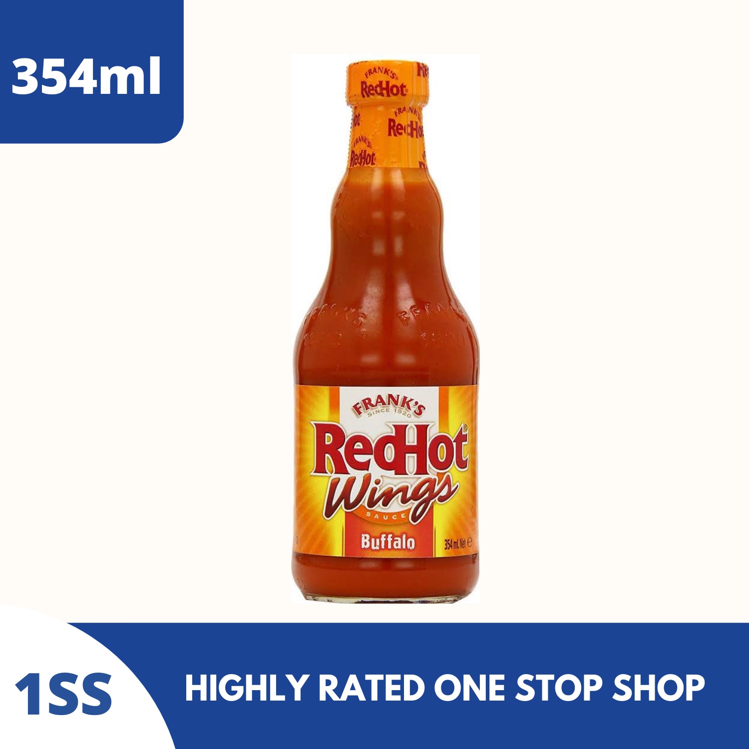 Frank's RedHot Wings Original Buffalo Wing Sauce 354ml Lazada PH