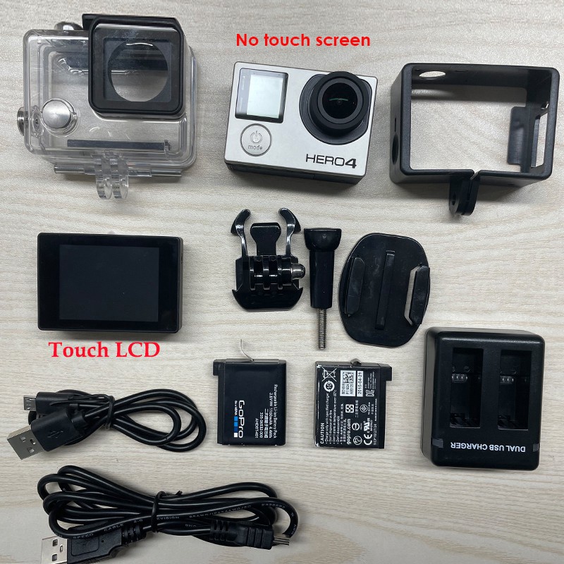 [COD]GoPro HERO 4 black used gopro 3 silver for vlog TIK TOK 4K Action