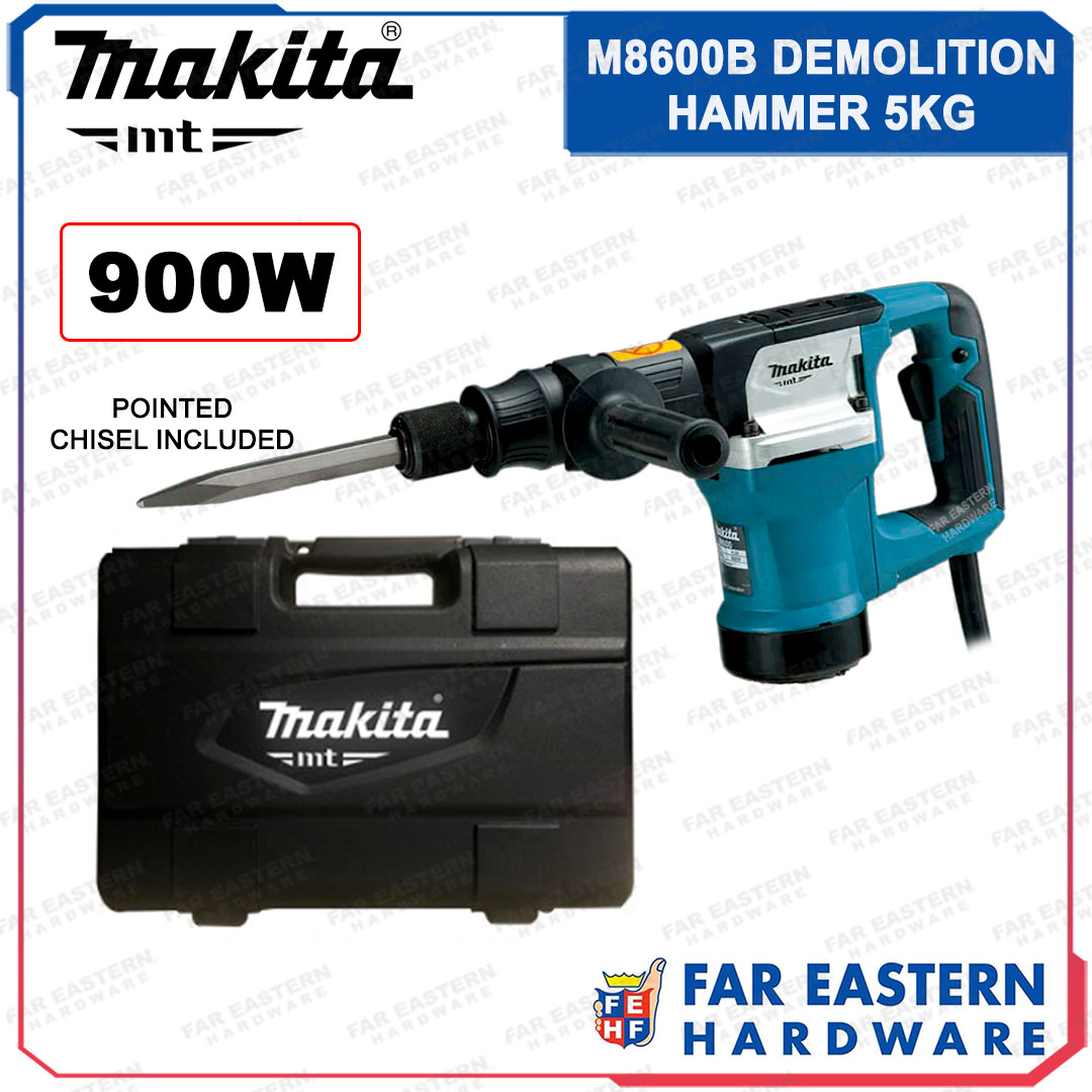 MAKITA Demolition Hammer 5KG Hex Shank Bit 900W M8600B MKPTCD Lazada PH