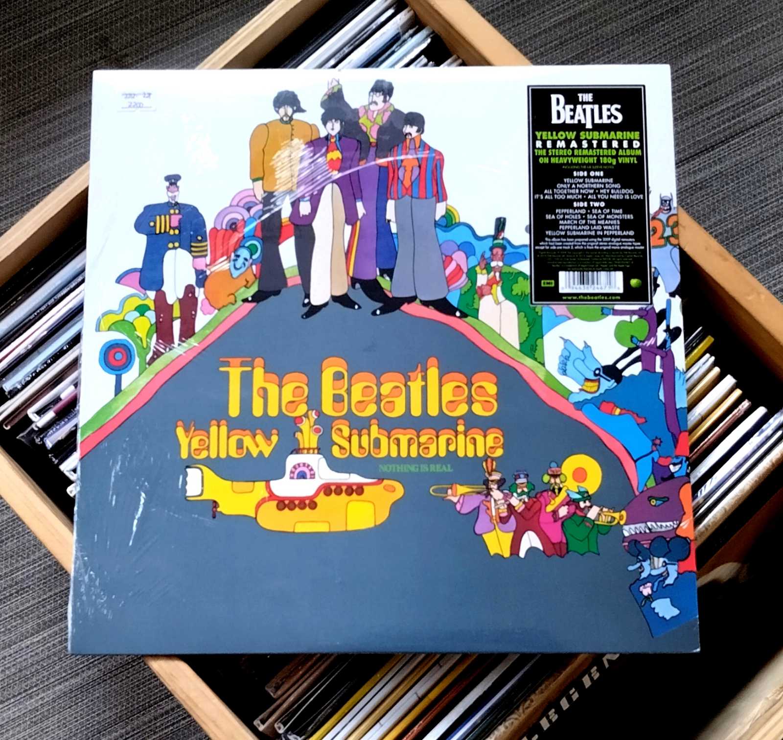 The Beatles Yellow Submarine Vinyl LP The Grey Market Record