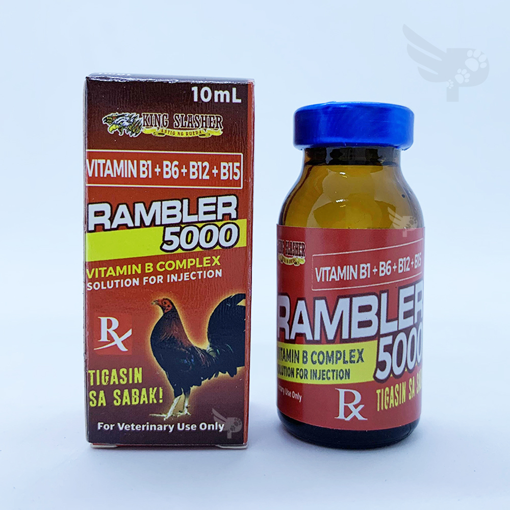 b12 5000 injectable for gamefowl Rambler 5000 10ml - Vitamin B Complex - For Gamefowl, Fighting Cocks