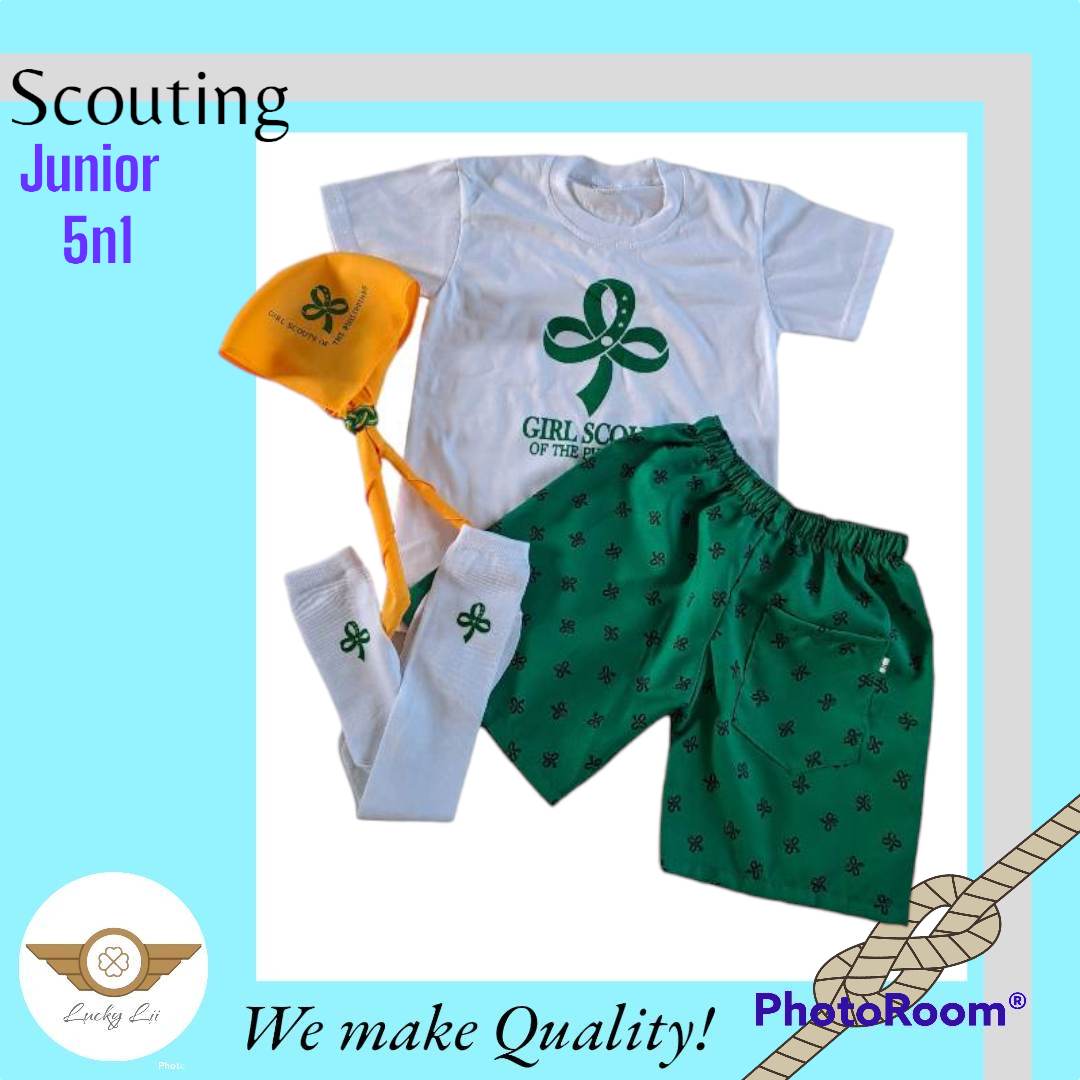 TRUE LIANCO'S GIRLSCOUT OF THE PHILIPPINES UNIFORM/ TYPE A&B/SET