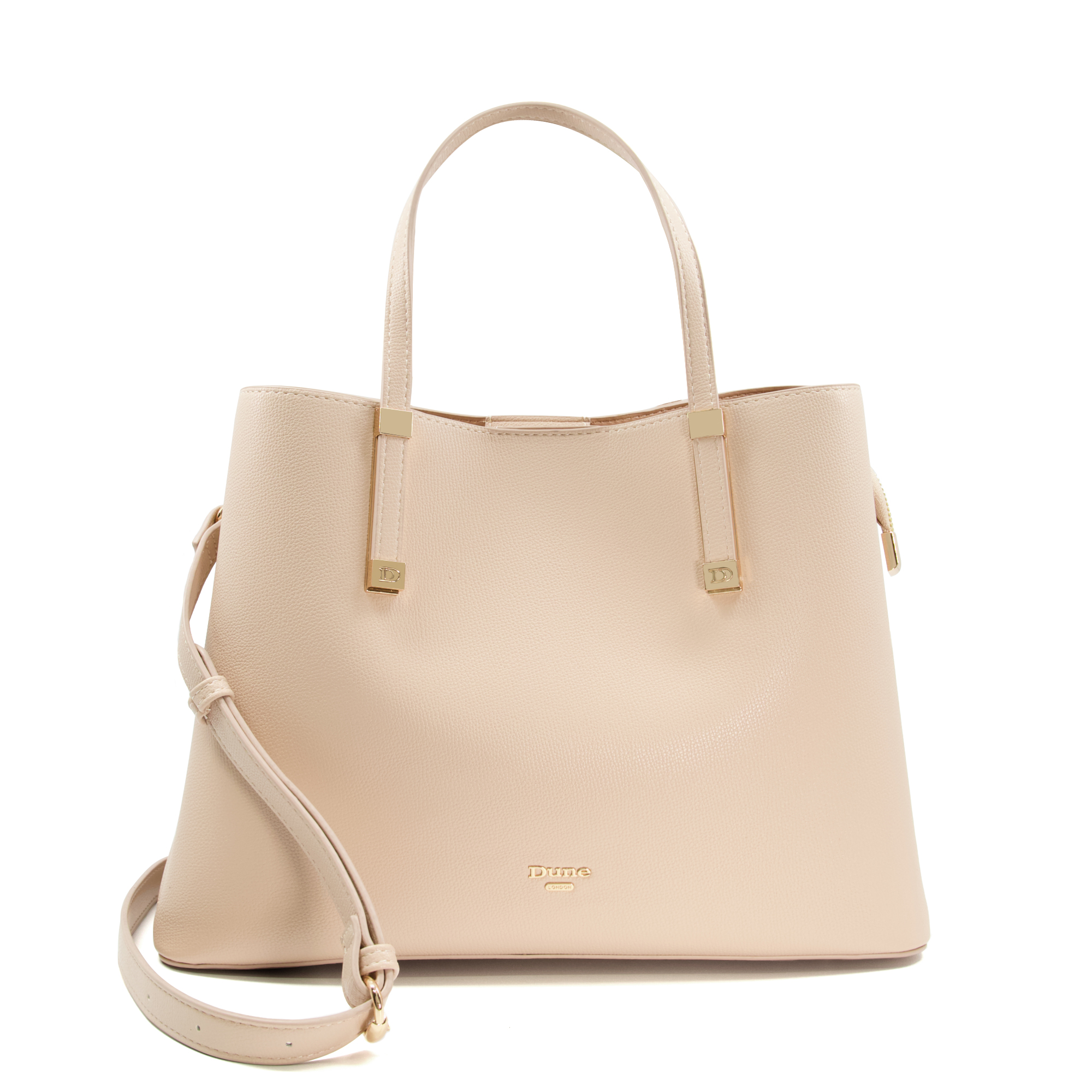 Dune London Dorrie Logo Hardware Tote Bag Nude Lazada PH