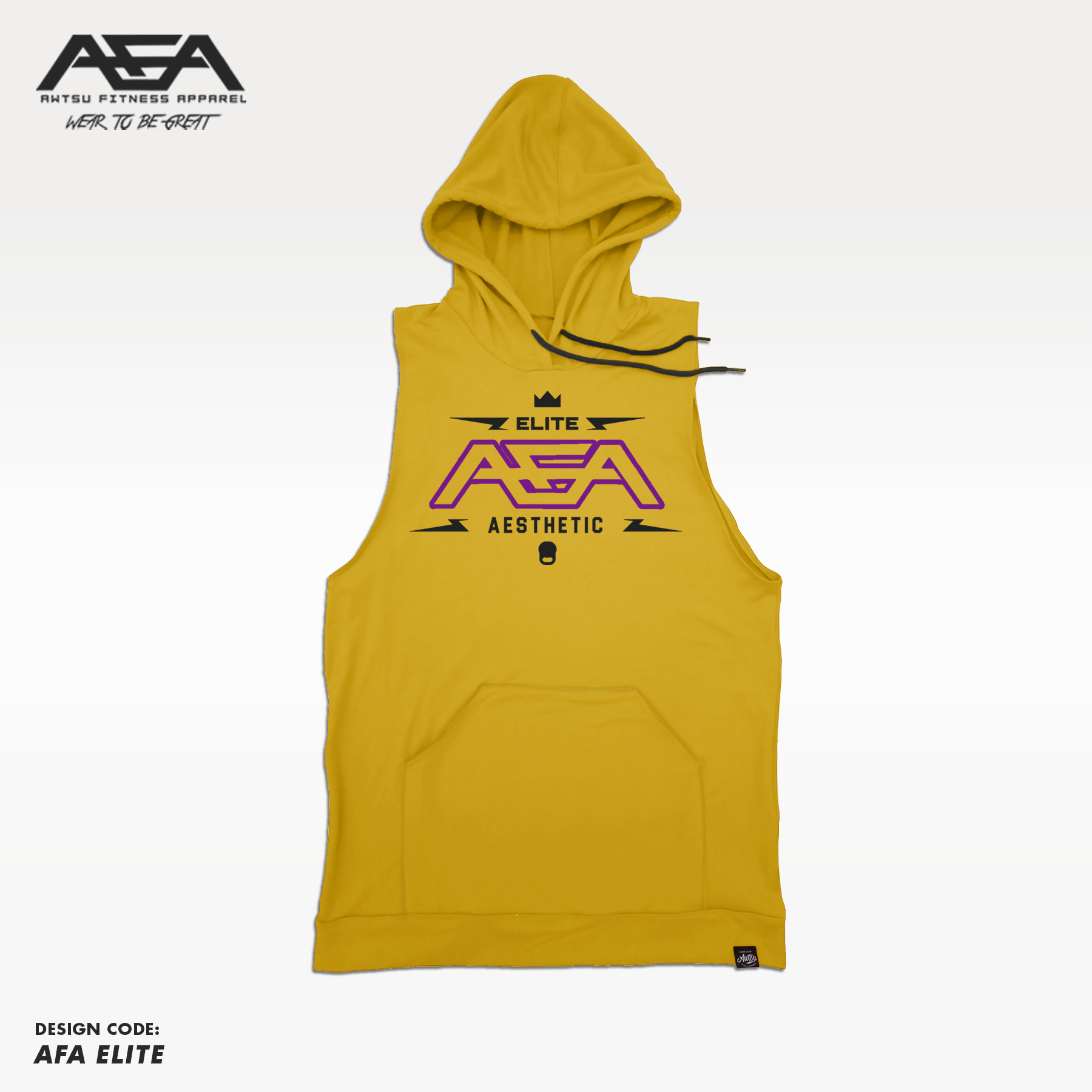AFA Men's Sweat Muscle Hoodie Elite Aesthetic Lazada PH