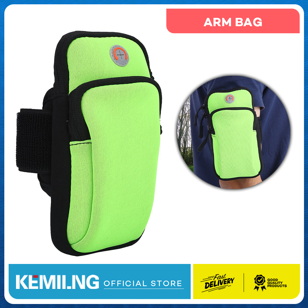 KEMILNG Universal Running Arm Bag Running Jogging Arm Package Pouch Bag
