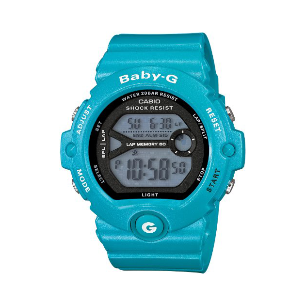 Casio Baby-G (BG-6903-2DR) Blue Resin Band Digital Watch for