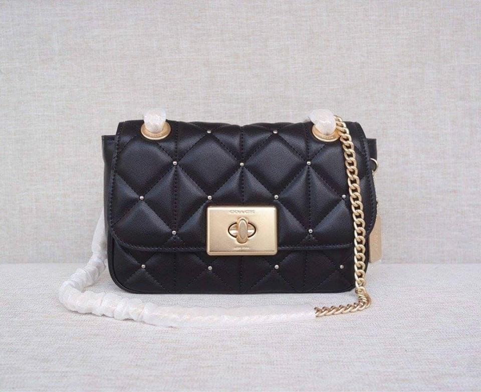 Cassidy crossbody with hot sale studded diamond quilting